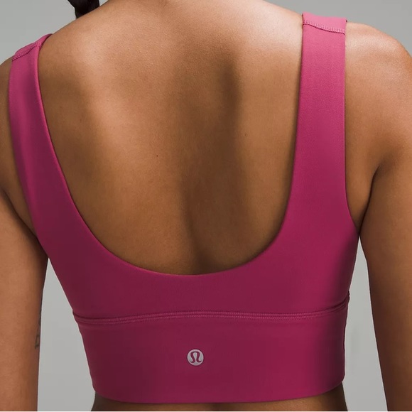 🆕Lululemon Align V-Neck Bra, A/B Cup Size 6 in Washed Mauve - Picture 10 of 15